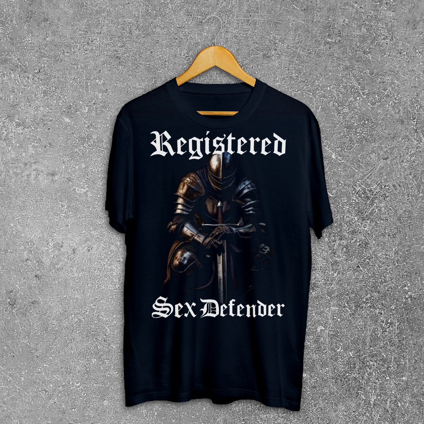 Registered Sex Defender Funny Meme T-shirt