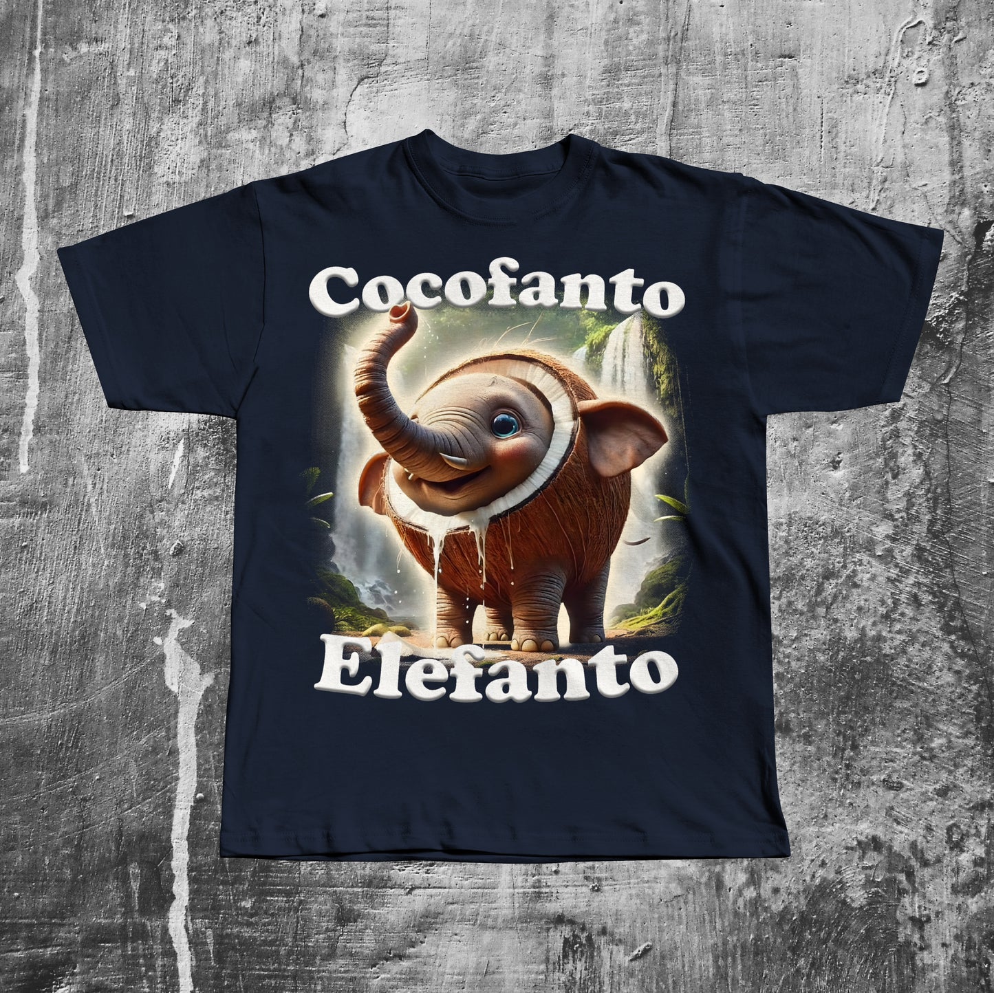Cocofanto Elefanto Funny Coconut Elephant Meme T-shirt