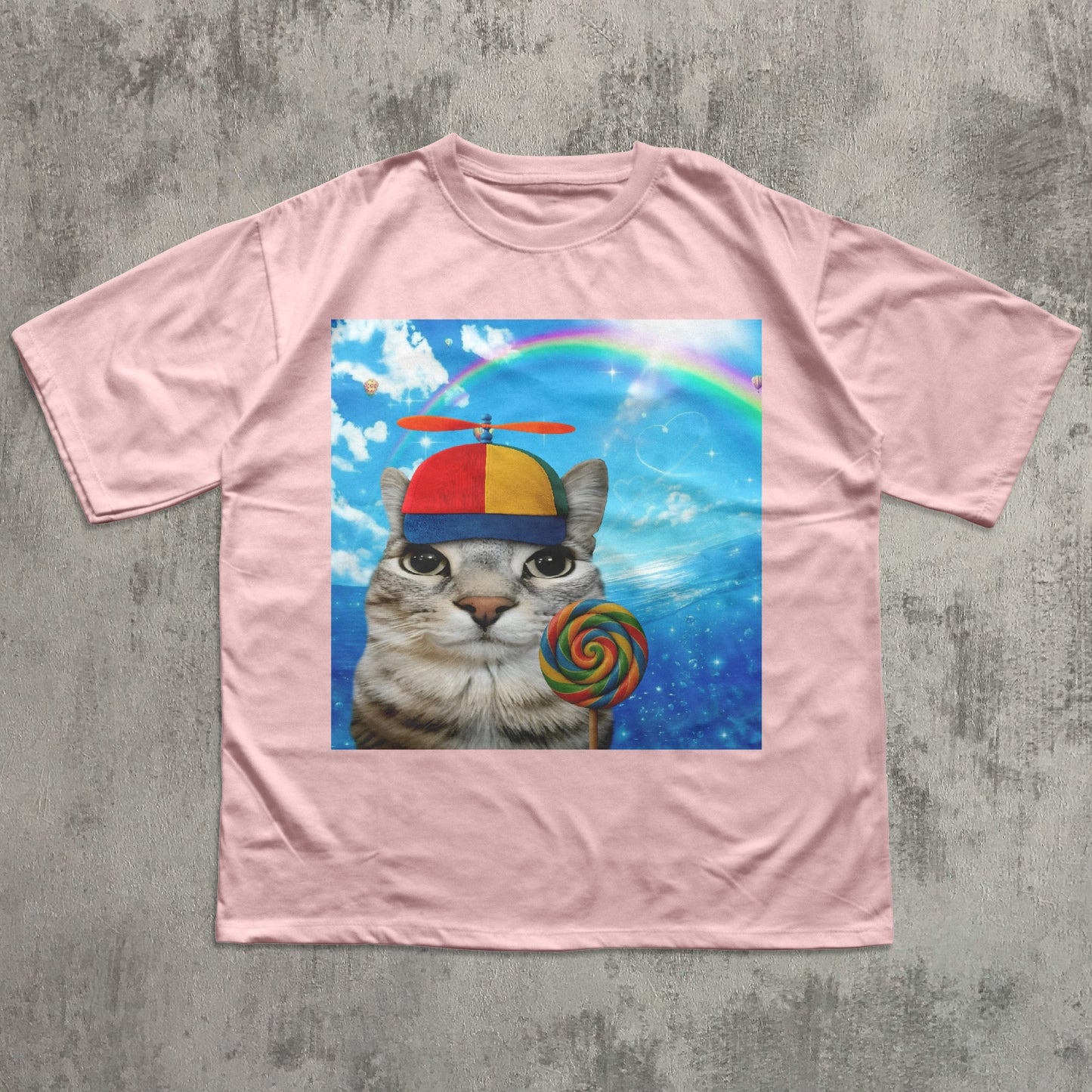 Happy Cat Dreamcore T-shirt, Funny Cats Shirt, Brainrot Meme Tee, Silly Kitten Tee, Cat Lover Gifts, Weird Tees, Gen Z Humor Tshirt
