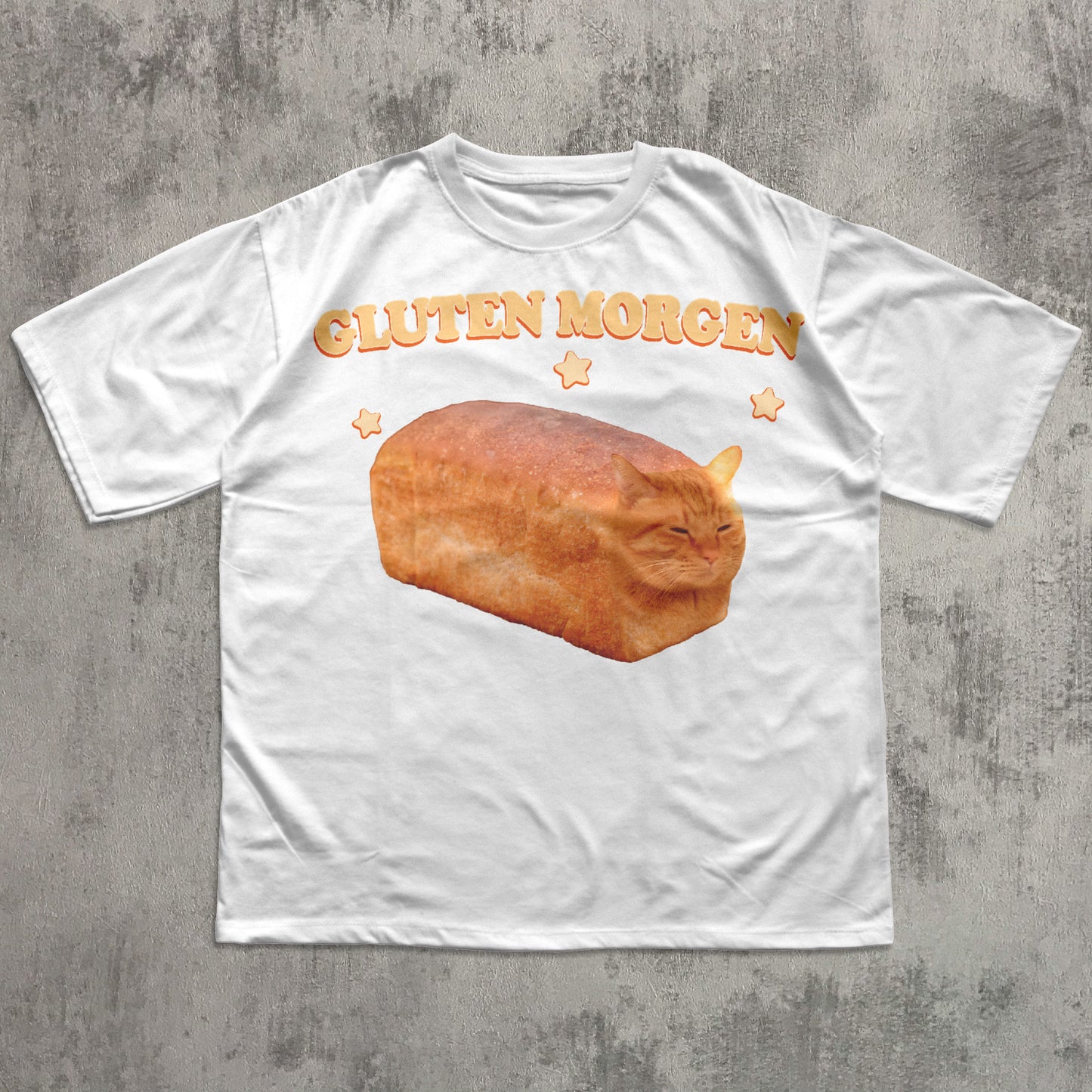 Gluten Morgen Funny Cat Meme T-shirt, Gift for Cat Lovers