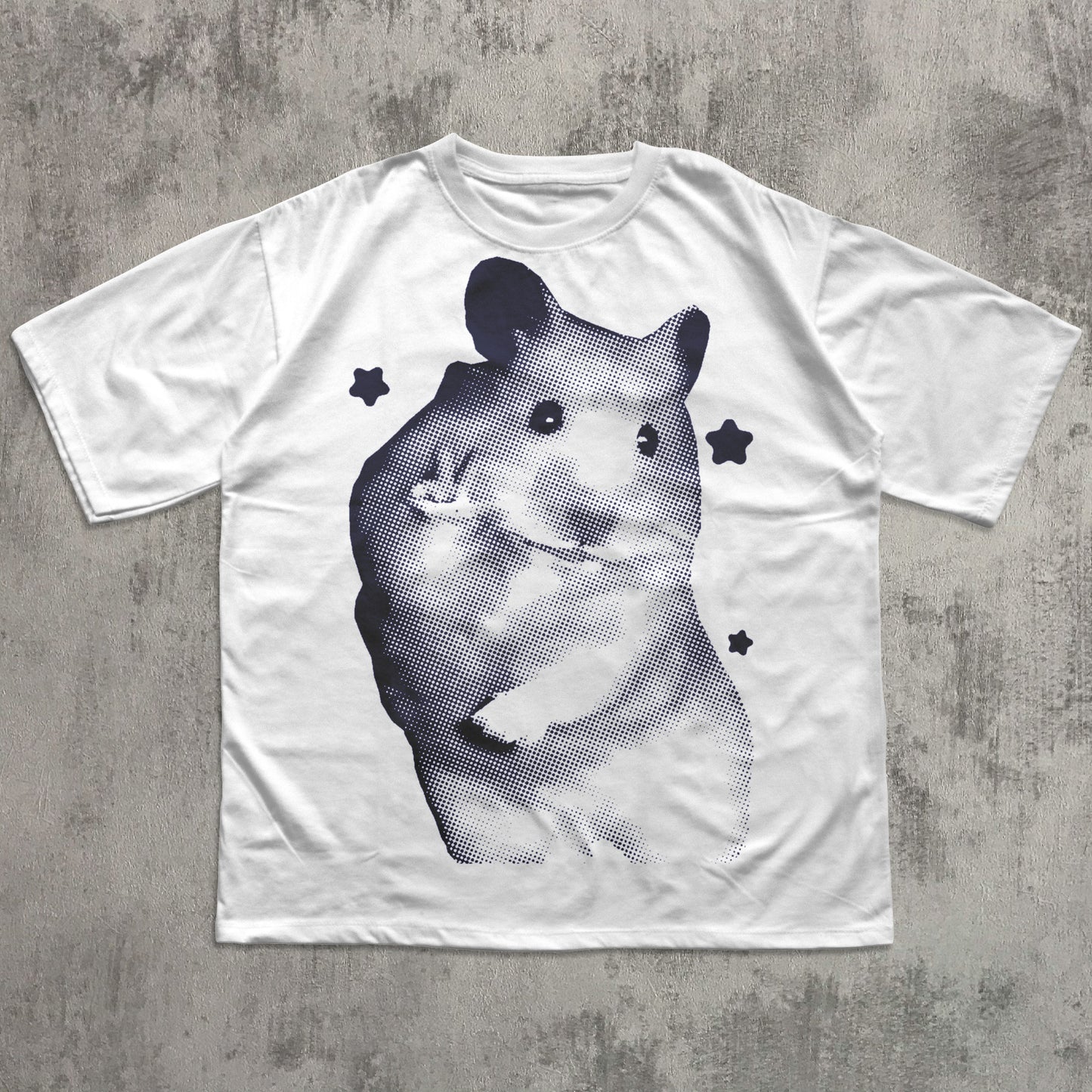 Y2k Retro Hamster T-shirt, Vintage Graphic Tee, Silly Hamsters Shirt, Aesthetic Shirts