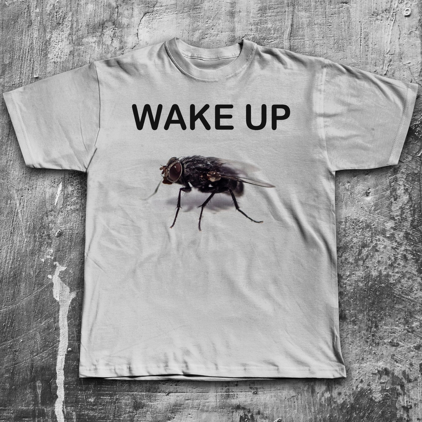 Wake Up Funny Meme T-shirt, Ironic Insects Shirt, Unhinged Clothes, Weird Tees