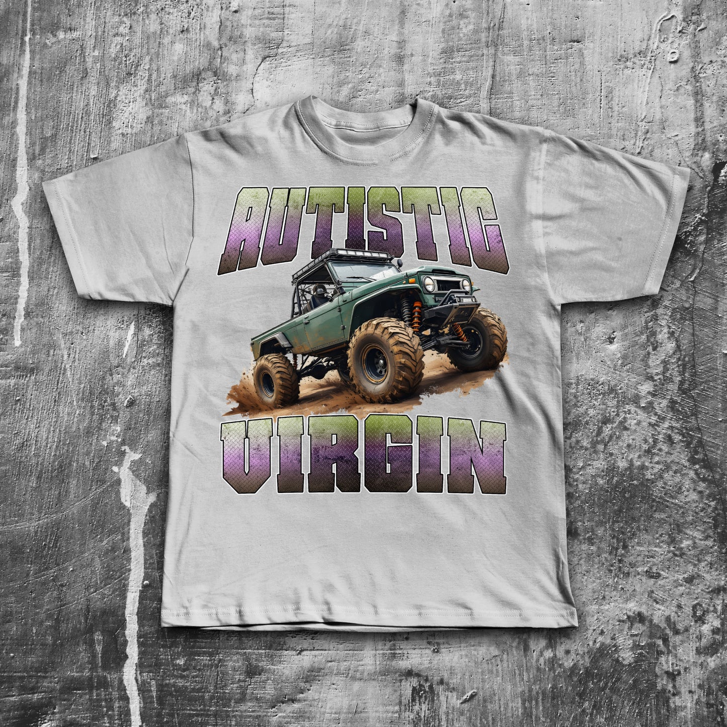 Autistic Virgin Funny Meme T-shirt, Brainrot Shirt