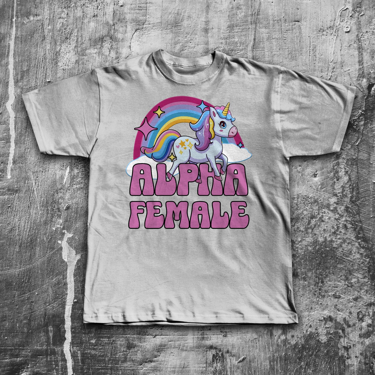 Alpha Female Funny Unicorn T-shirt, Meme Shirt