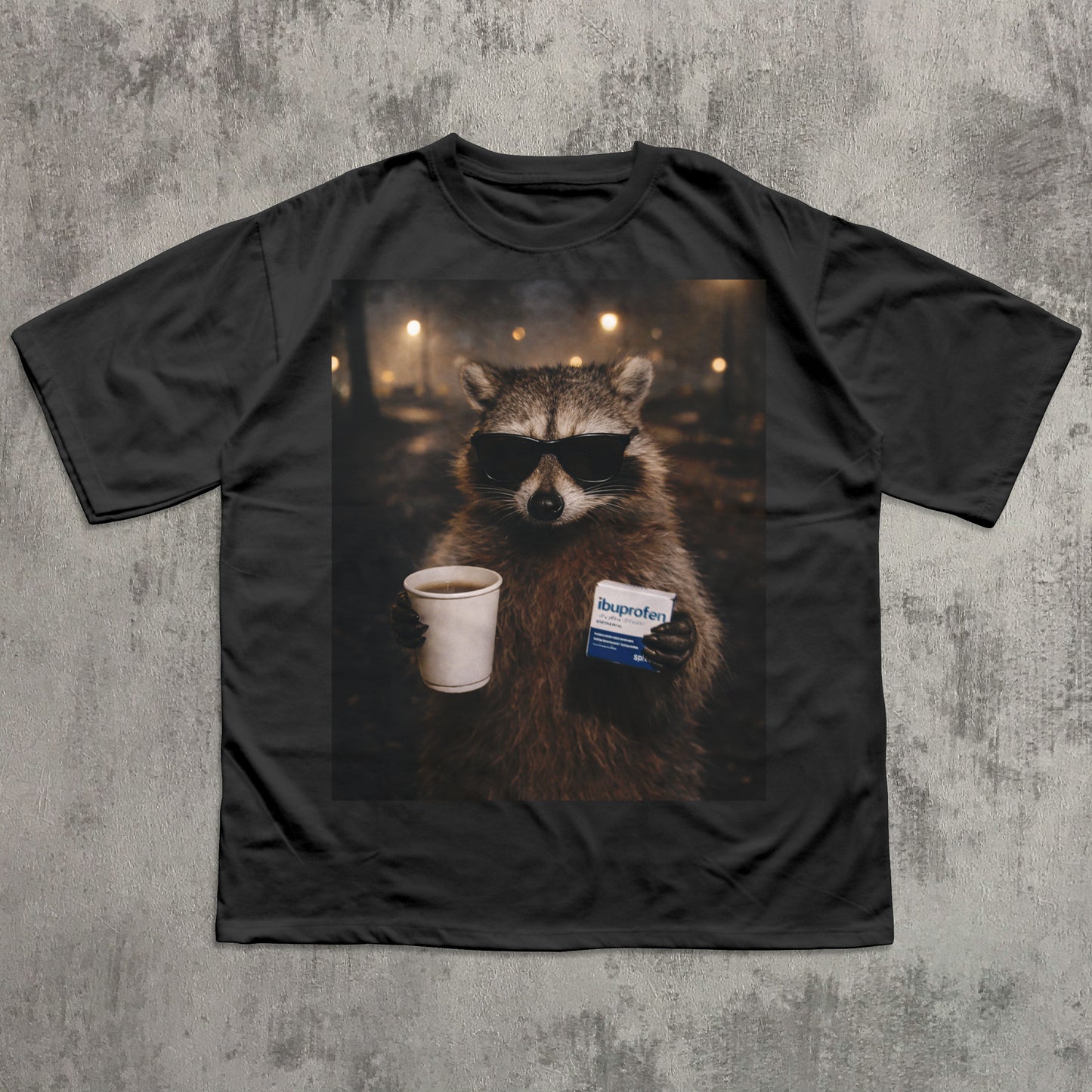 Funny Raccoon Coffee Shirt