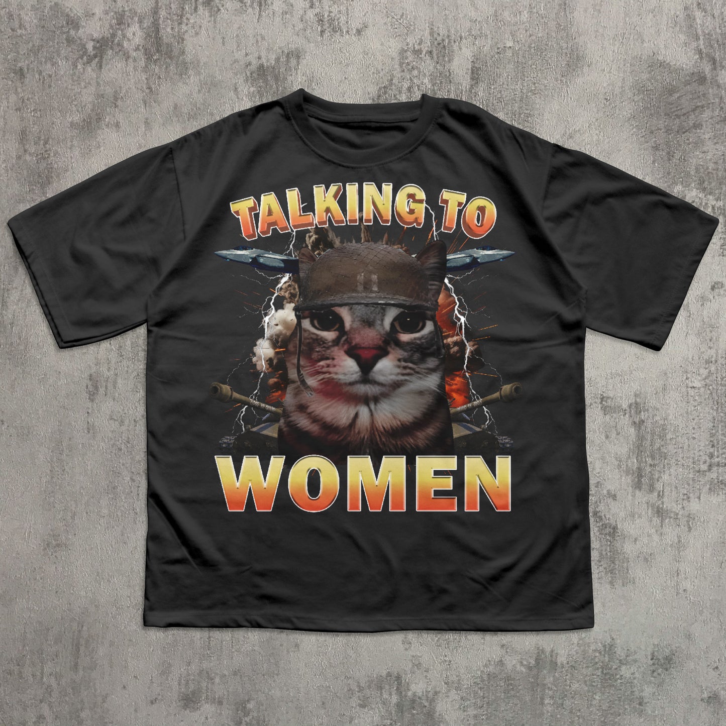 funny cat meme t-shirt