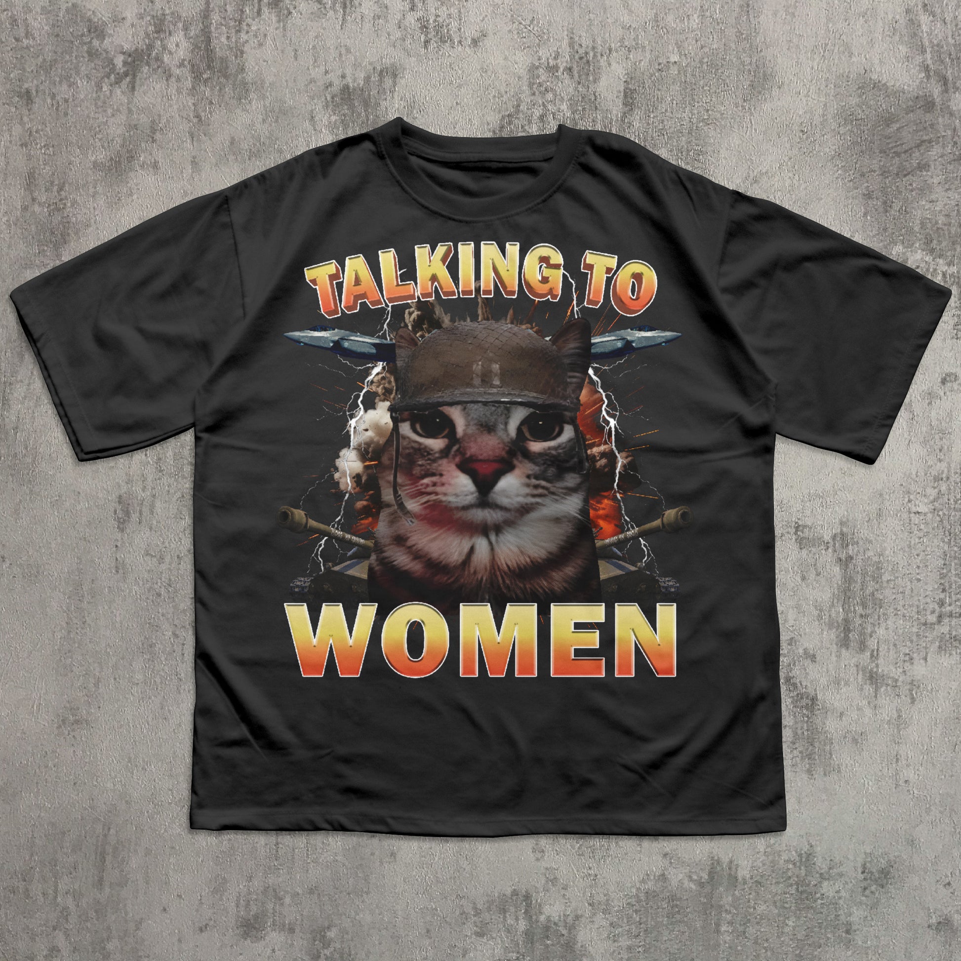 funny cat meme t-shirt
