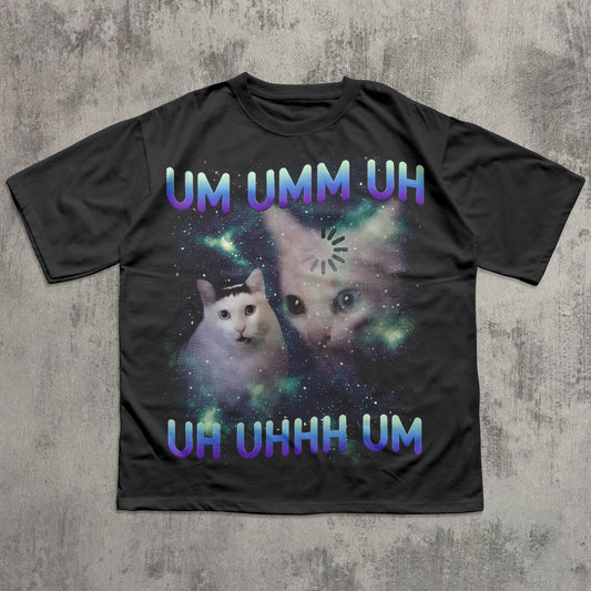 Huh Cat Meme T-shirt