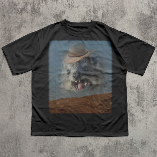 Funny Rock hyrax meme T-shirt