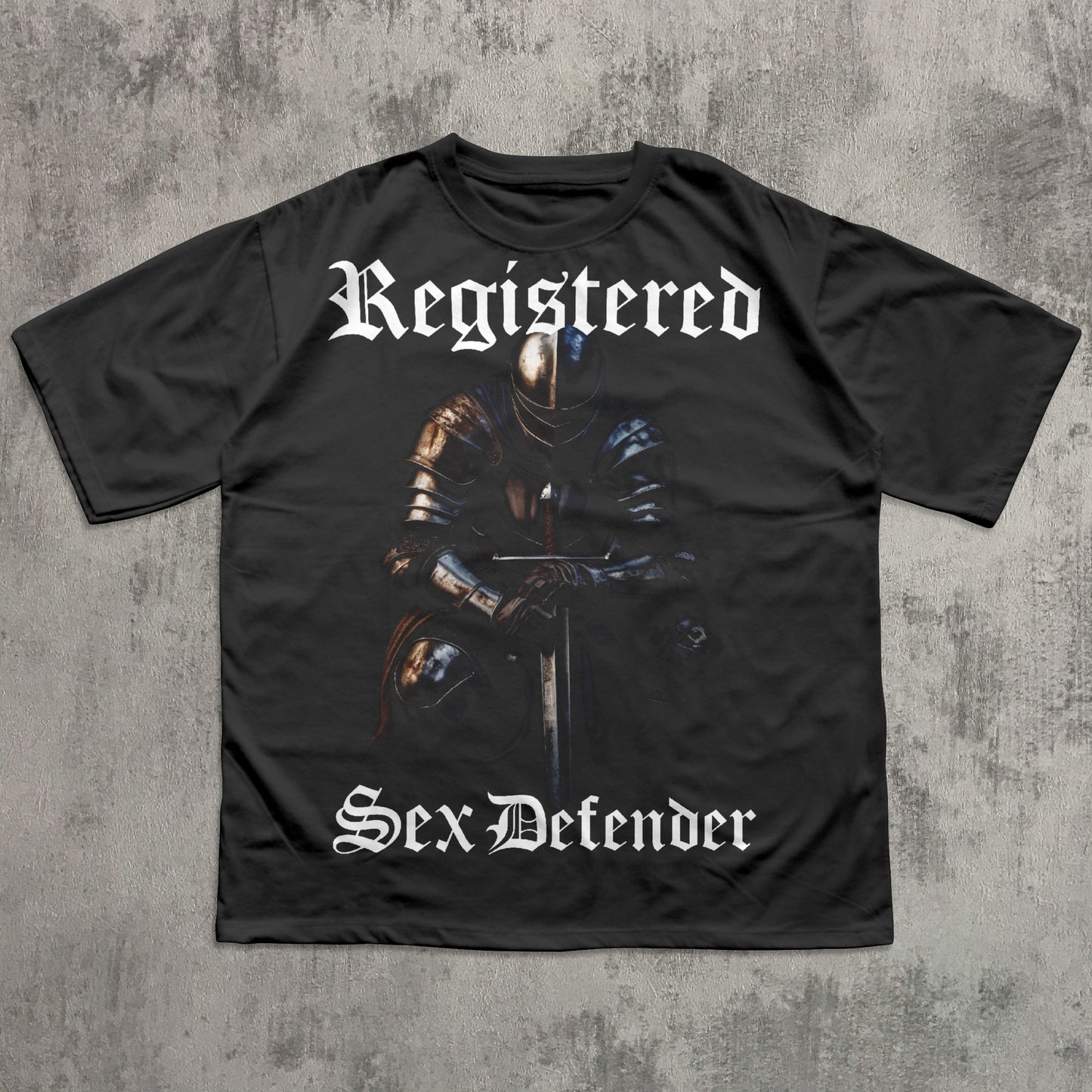 Registered Sex Defender Funny Meme T-shirt