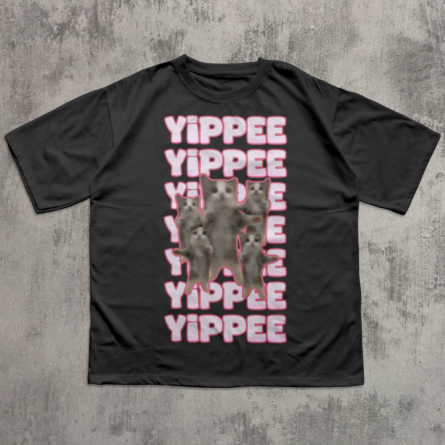 Yippee Funny Cat Meme T-shirt, Silly Cats Shirt