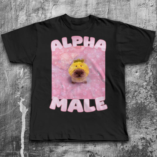Alpha Male Funny Xiaojie Cat Meme T-shirt