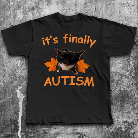 Its finally Autism T-shirt