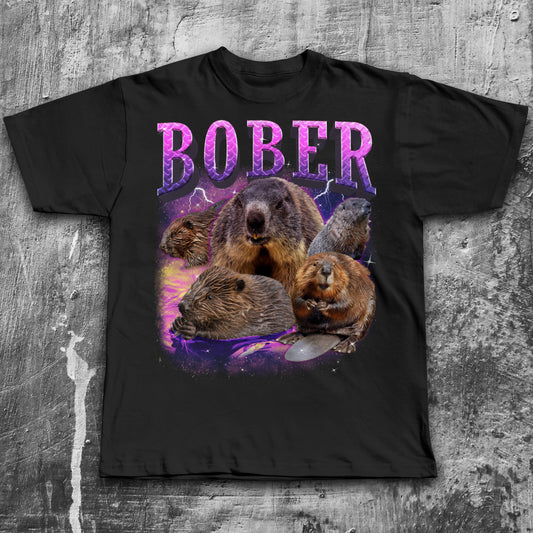 Bober Funny Beaver Meme T-shirt
