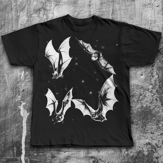 90s Vintage Graphic Bats T-shirt
