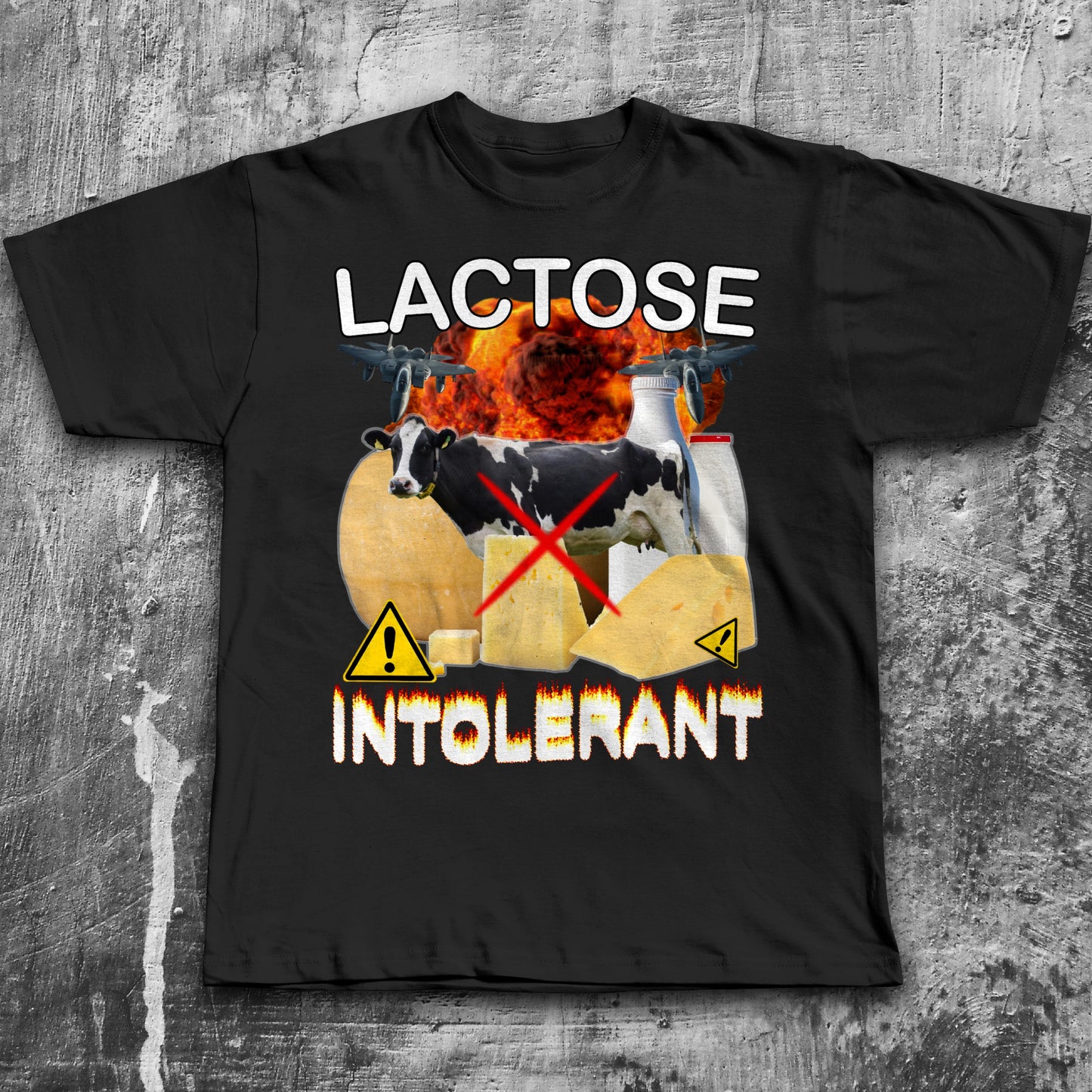 Funny Lactose Intolerant Meme T-shirt