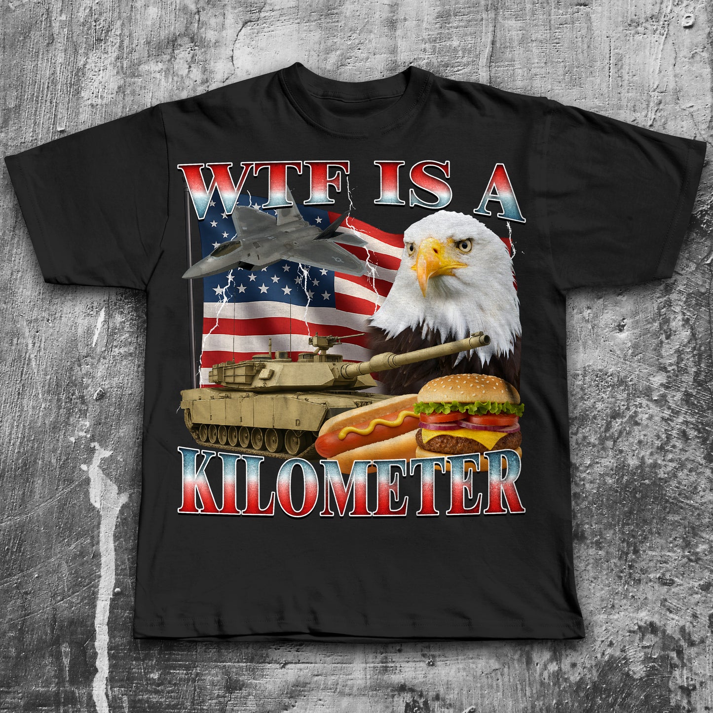90s Retro WTF is a Kilometer T-shirt, American Eagle Shirt, Funny Meme Shirts, USA Flag Tshirt, 4th of july gifts