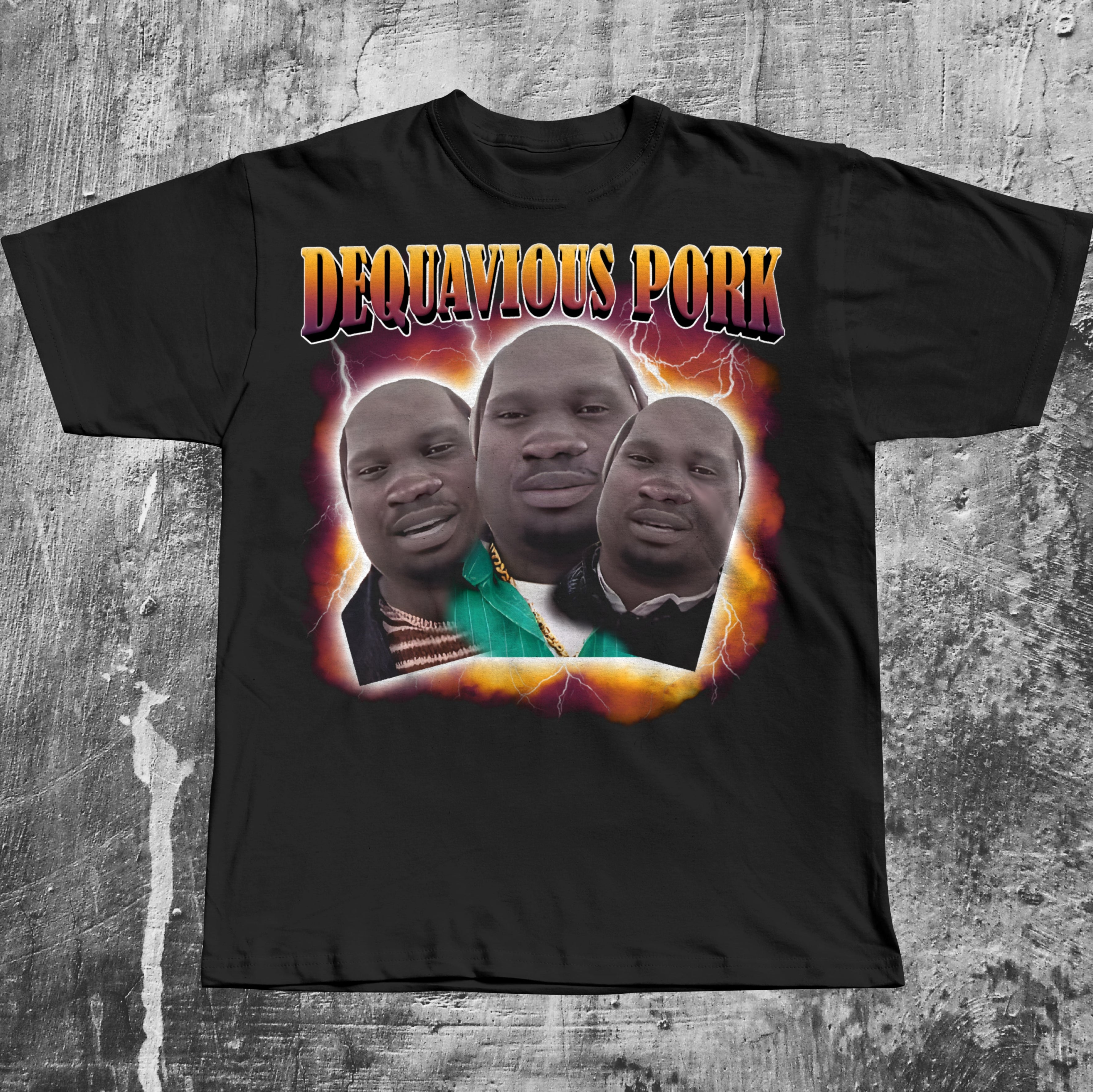 Dequavious Pork Funny Dank Memes T-shirt, Brainrot Shirt, Meme Tee ...