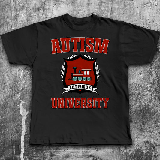 Autism University Funny Meme T-shirt