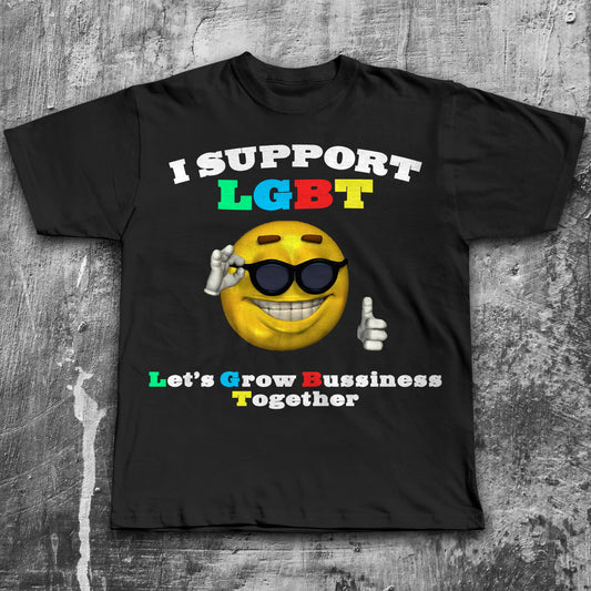 I Support LGBT Funny Meme T-shirt