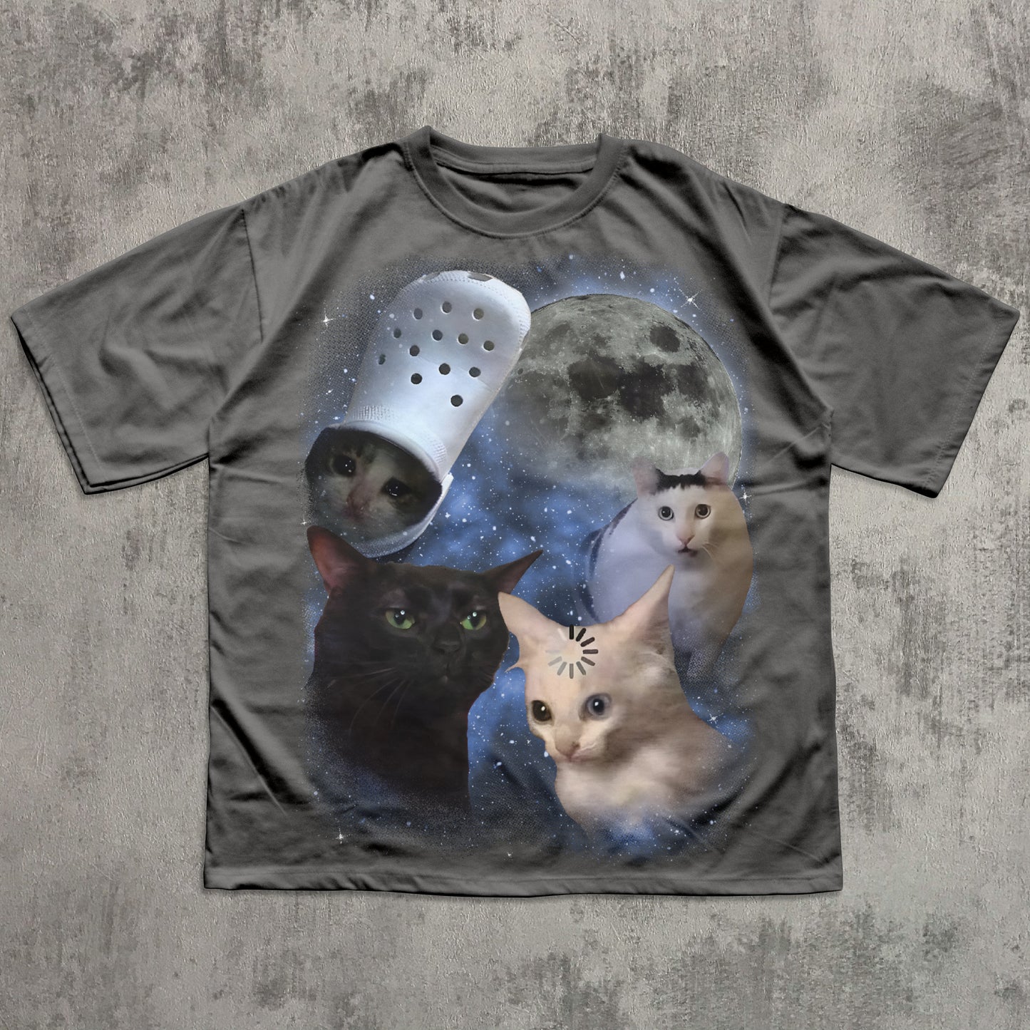 vintage graphic cat tshirt