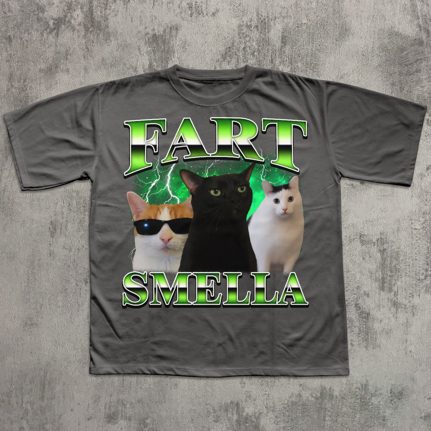 Fart Smella Funny Cat Meme T-shirt