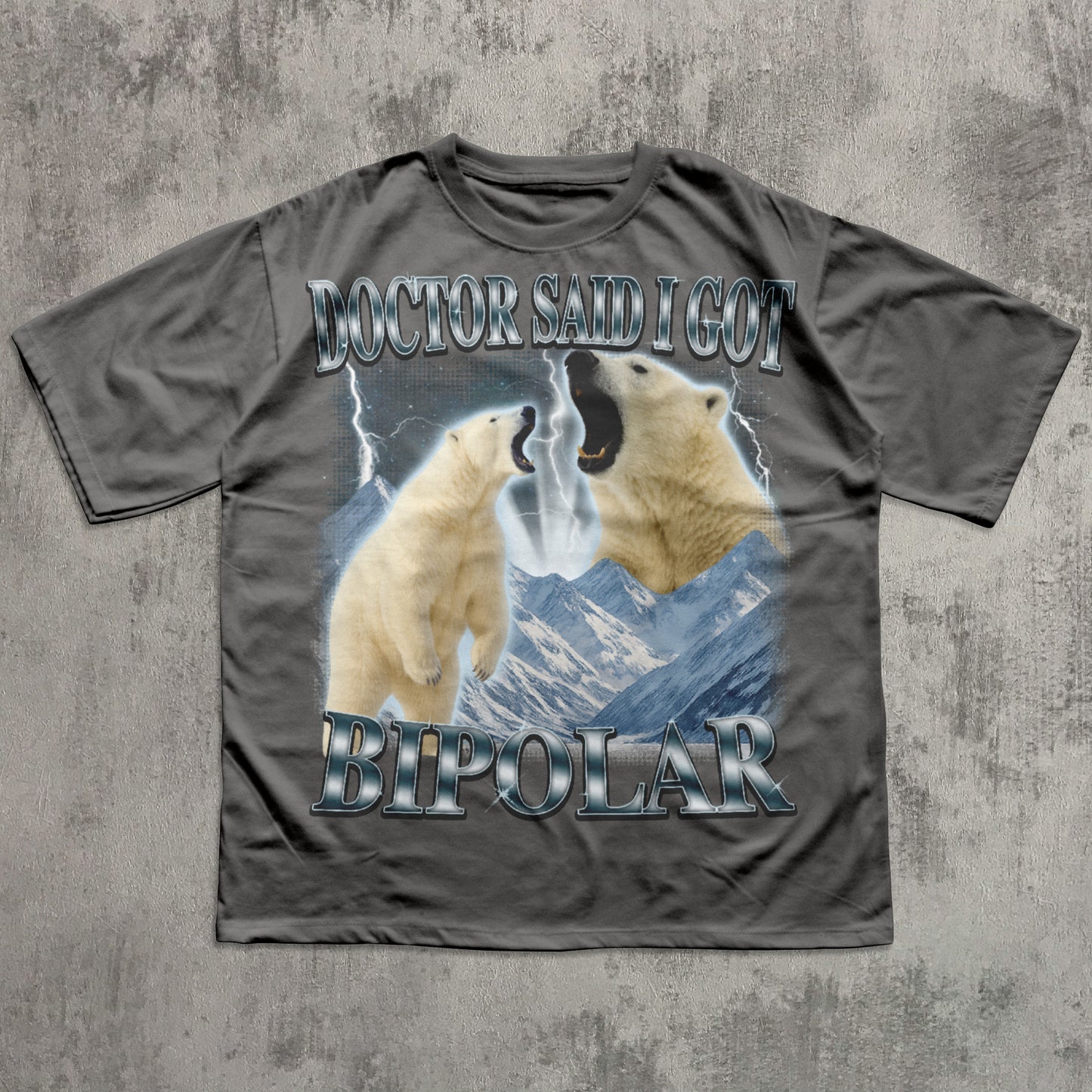 Doctor Said I Got Bipolar Shirt, Funny Polar Bear T-shirt, Meme Shirts, Bootleg Bears Tee