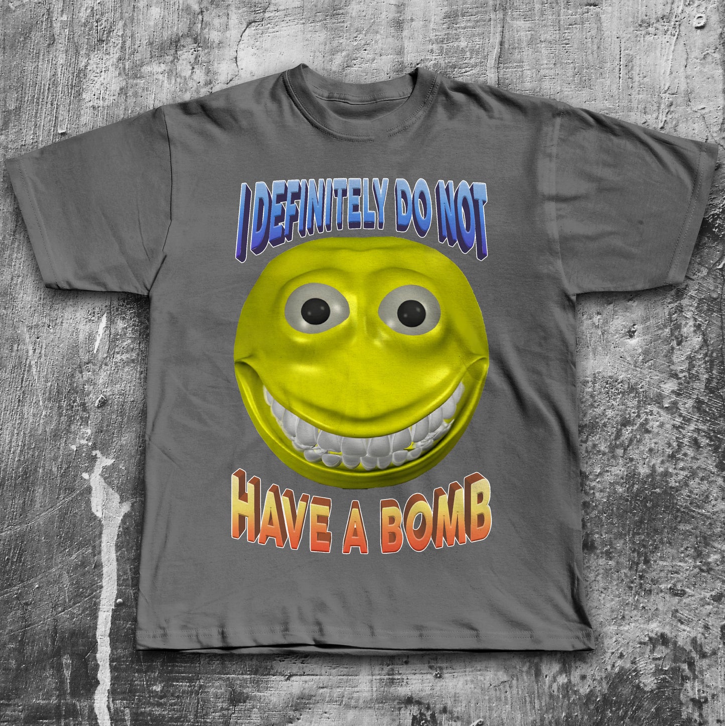 I Definitely Do Not Have a Bomb Funny T-shirt