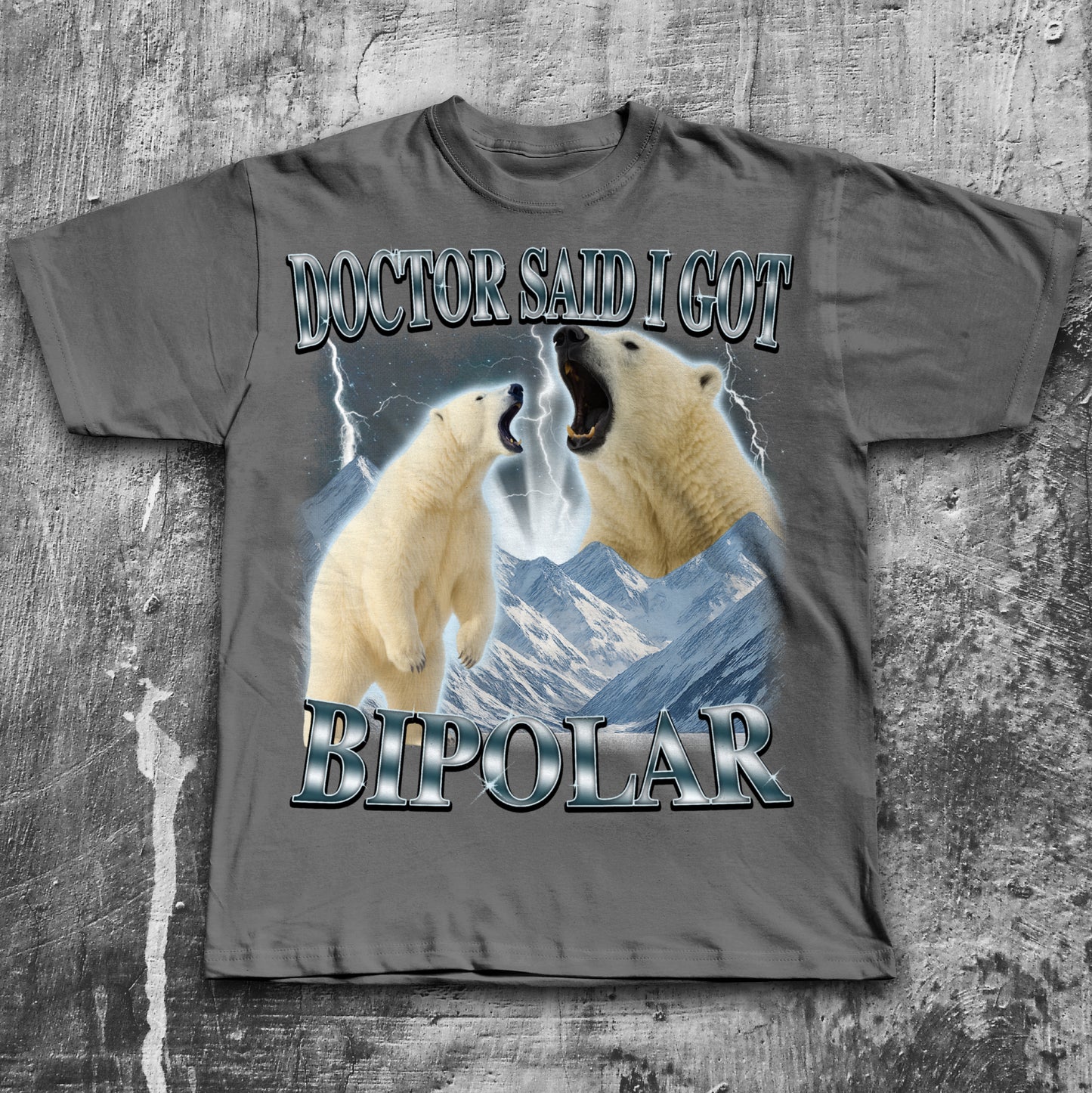 Doctor Said I Got Bipolar Shirt, Funny Polar Bear T-shirt, Meme Shirts, Bootleg Bears Tee