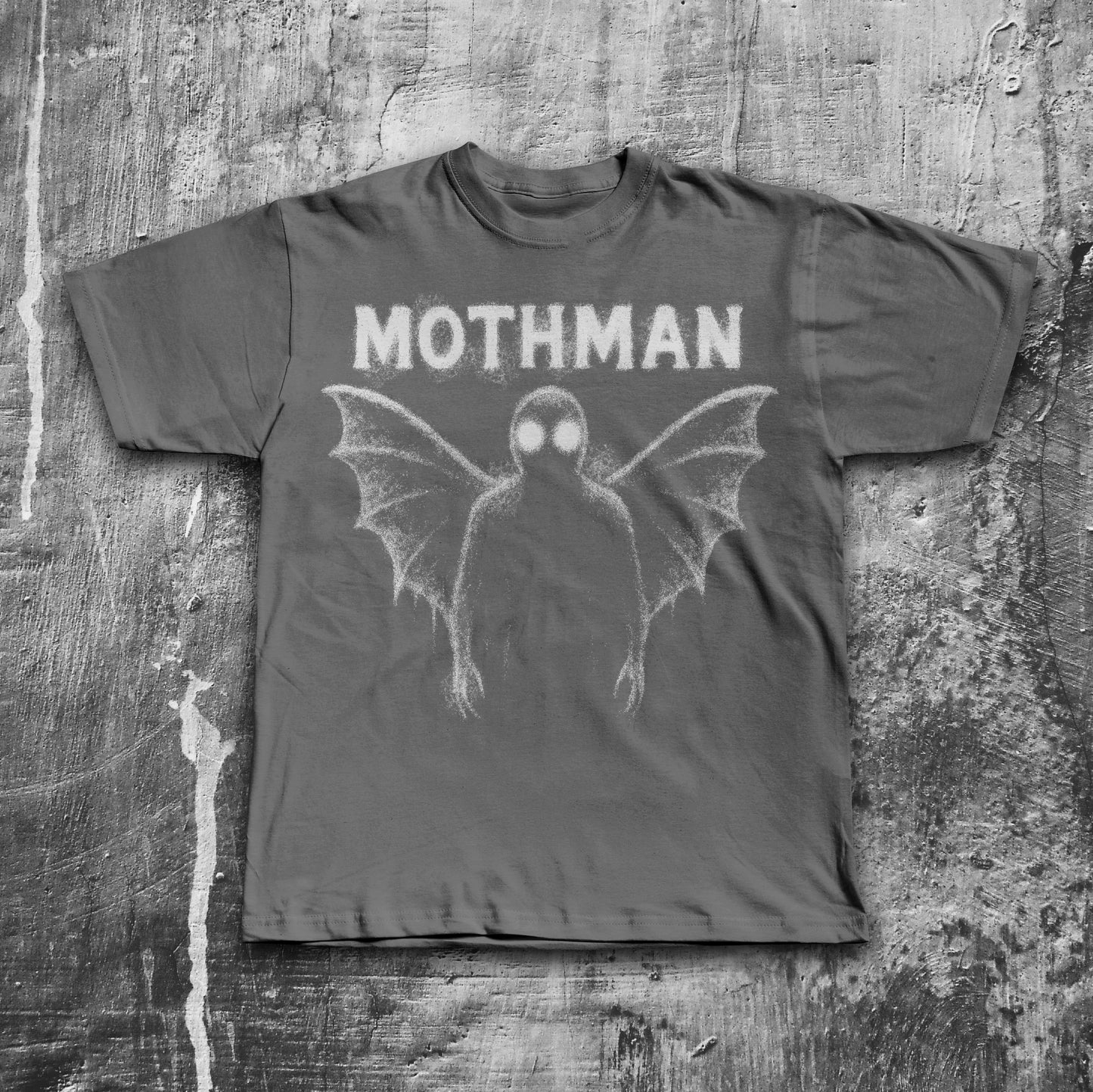 Mothman T-shirt, Vintage Graphic Tee, 90s Retro Moth Shirt