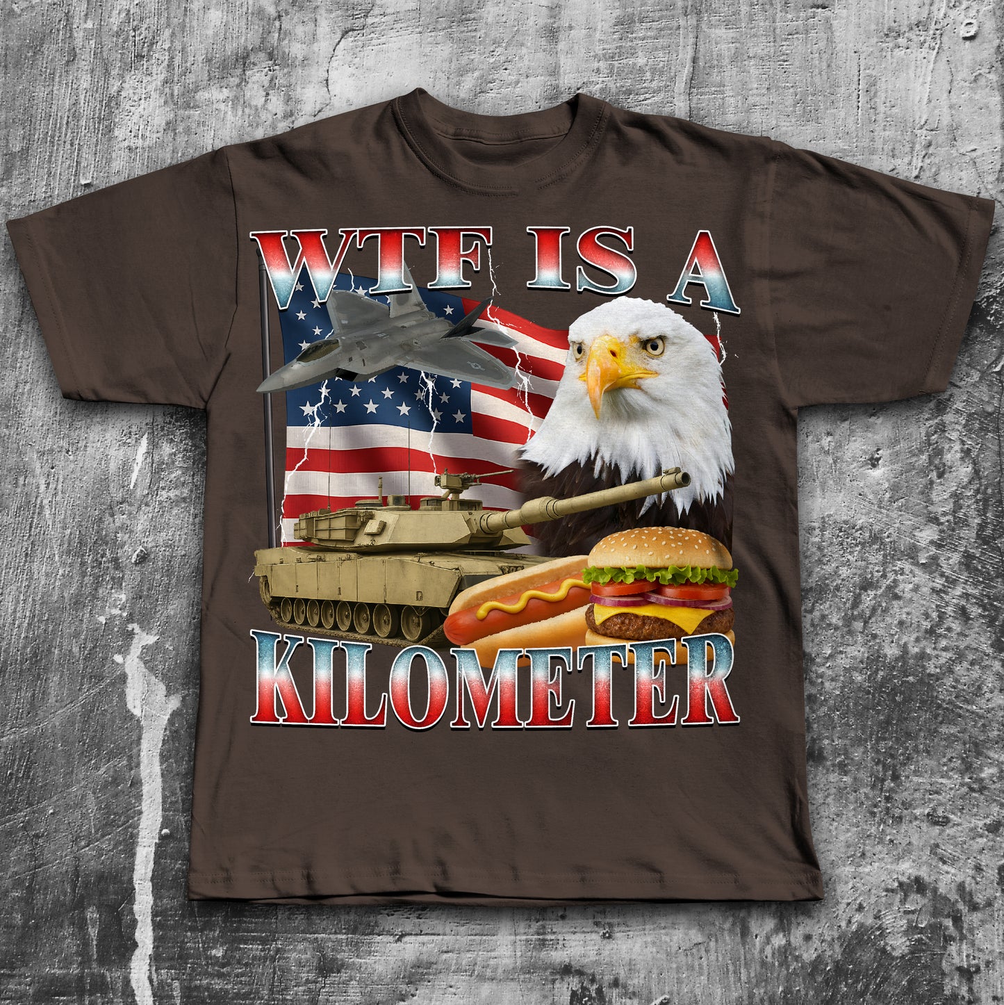 90s Retro WTF is a Kilometer T-shirt, American Eagle Shirt, Funny Meme Shirts, USA Flag Tshirt, 4th of july gifts
