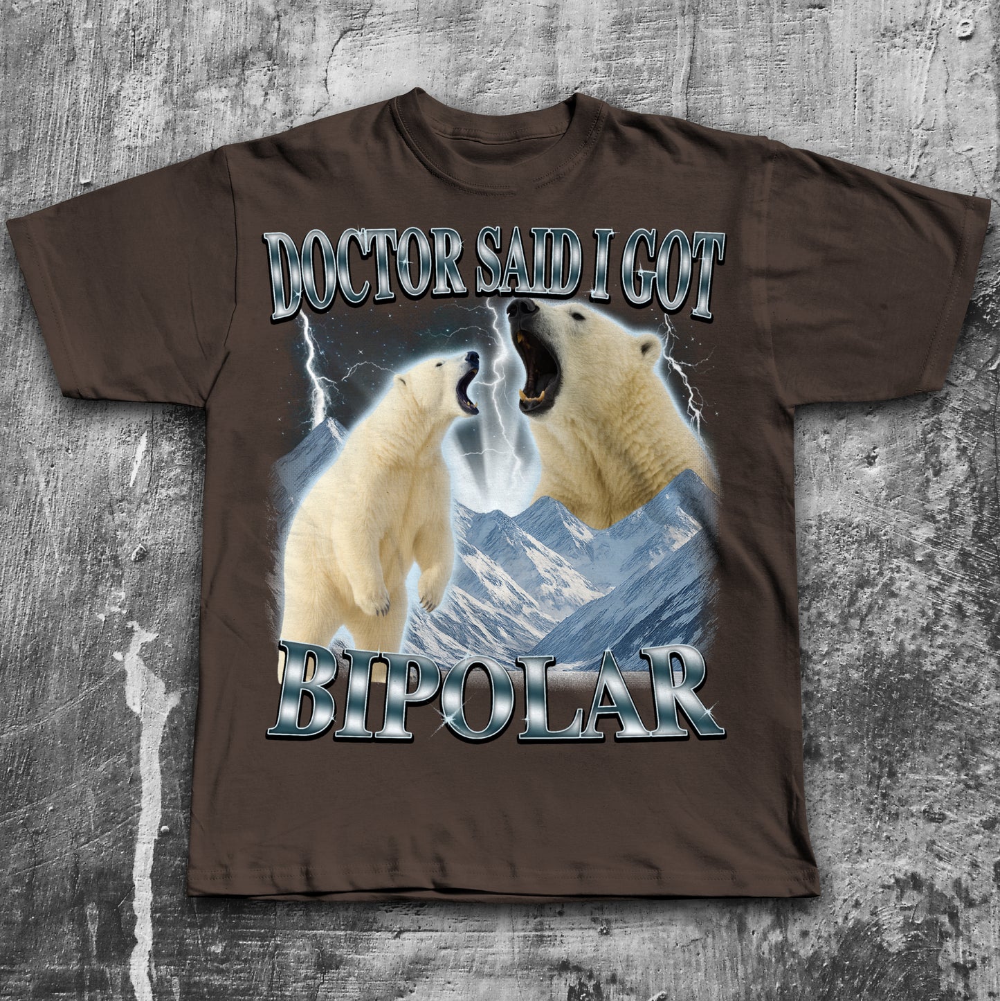 Doctor Said I Got Bipolar Shirt, Funny Polar Bear T-shirt, Meme Shirts, Bootleg Bears Tee