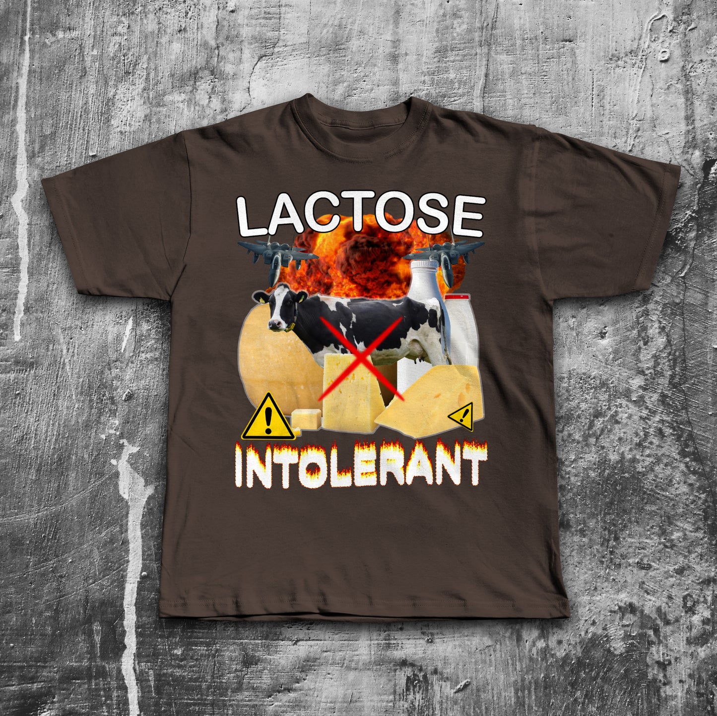Funny Lactose Intolerant Meme T-shirt