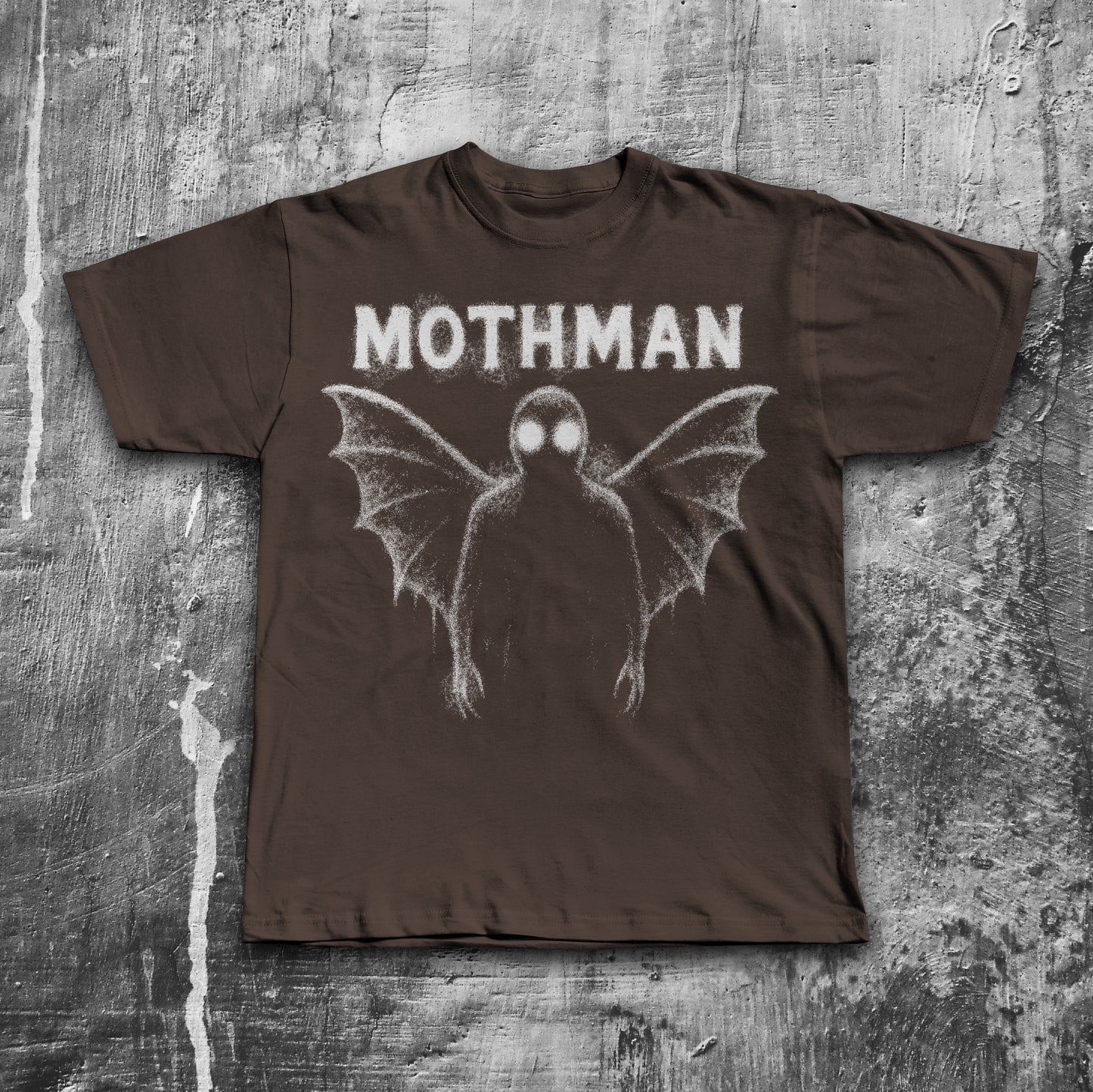 Mothman T-shirt, Vintage Graphic Tee, 90s Retro Moth Shirt