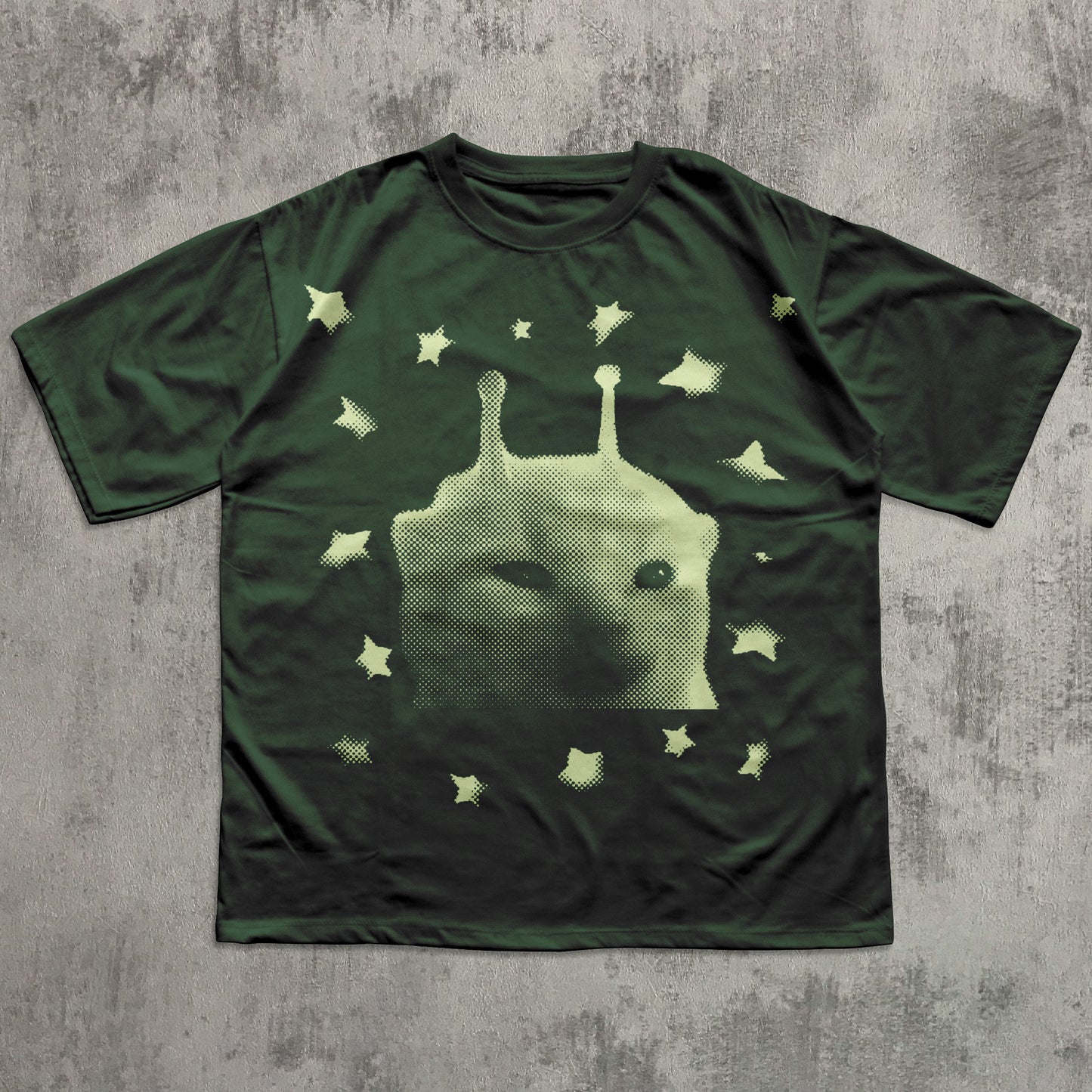 y2k graphic alien cat meme t-shirt