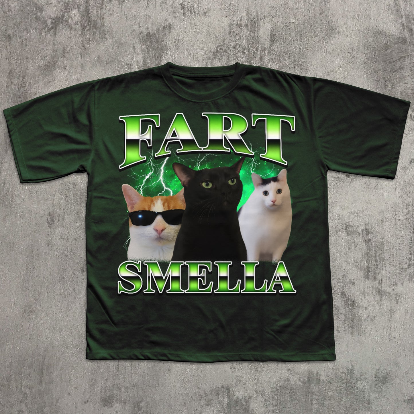 Fart Smella Funny Cat Meme T-shirt