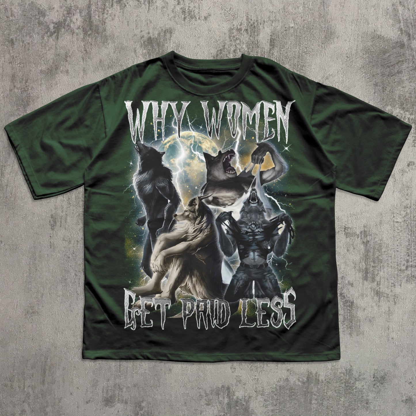 funny alpha wolf meme t-shirt