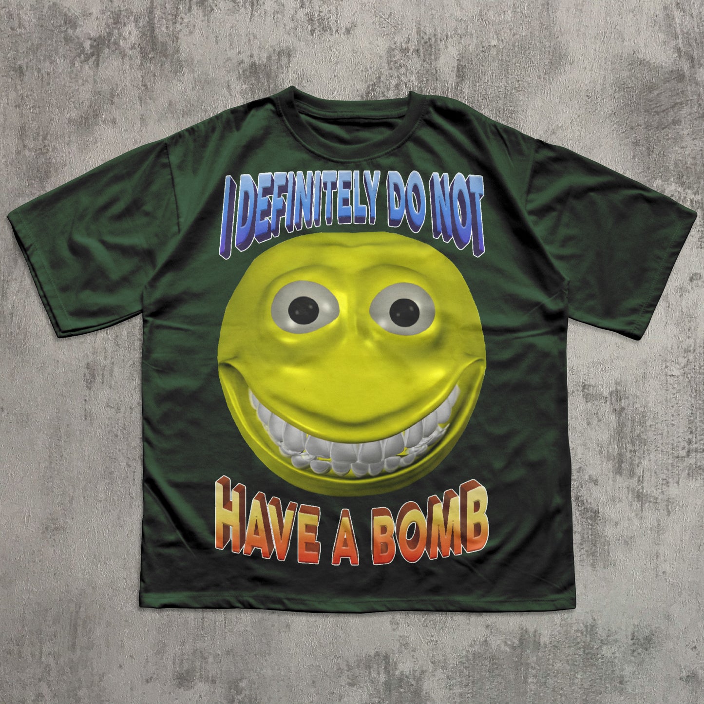 I Definitely Do Not Have a Bomb Funny T-shirt