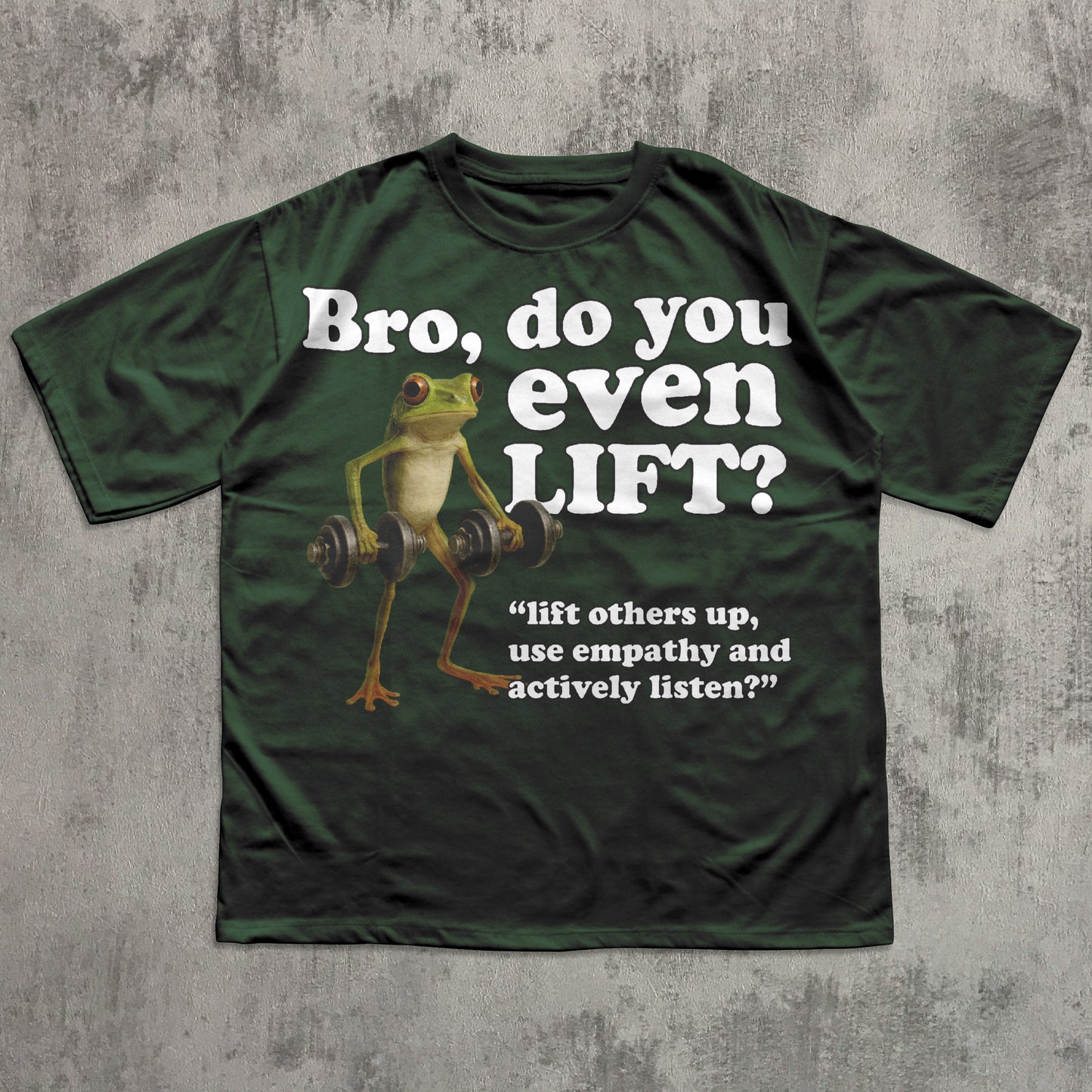 Bro Do You Even Lift Funny Frog Meme T-shirt, Silly Toad Shirt