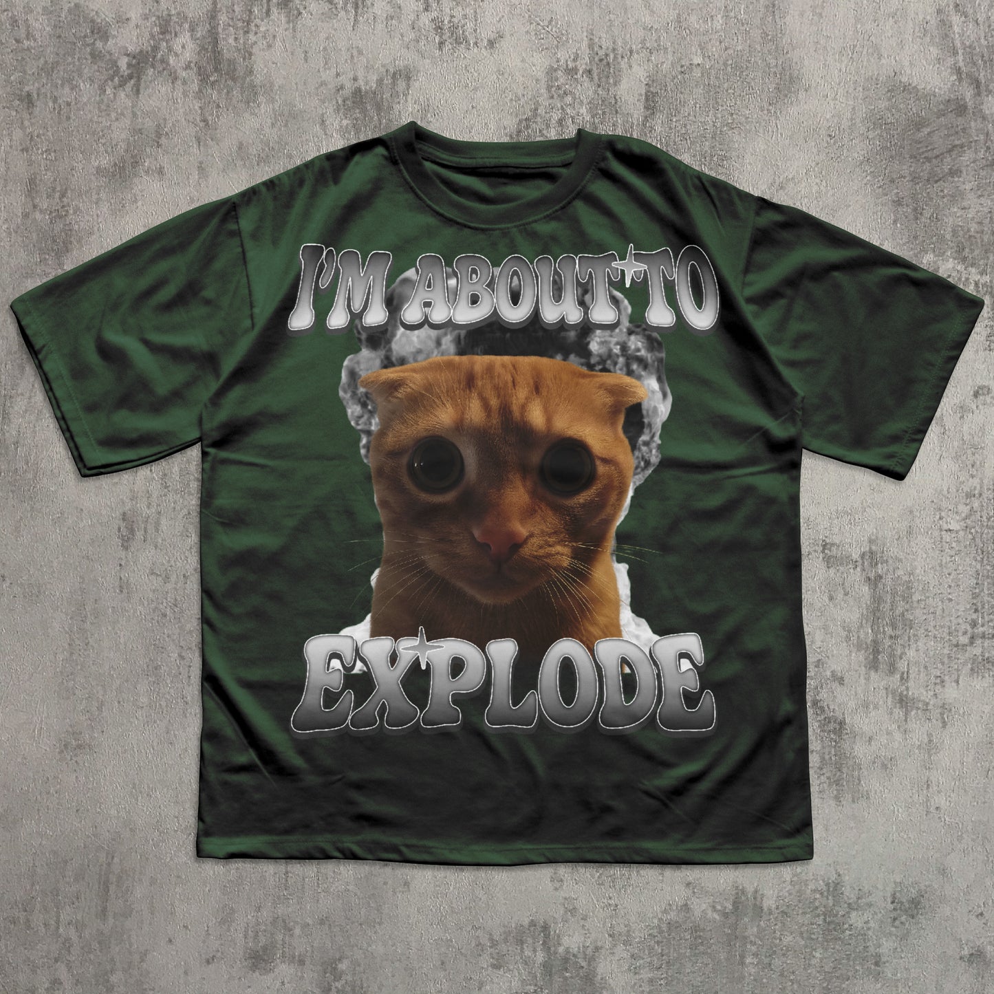 I'm About to Exlode Funny Cat Meme T-shirt, 90s Retro T-shirt, Cats Lover Gift