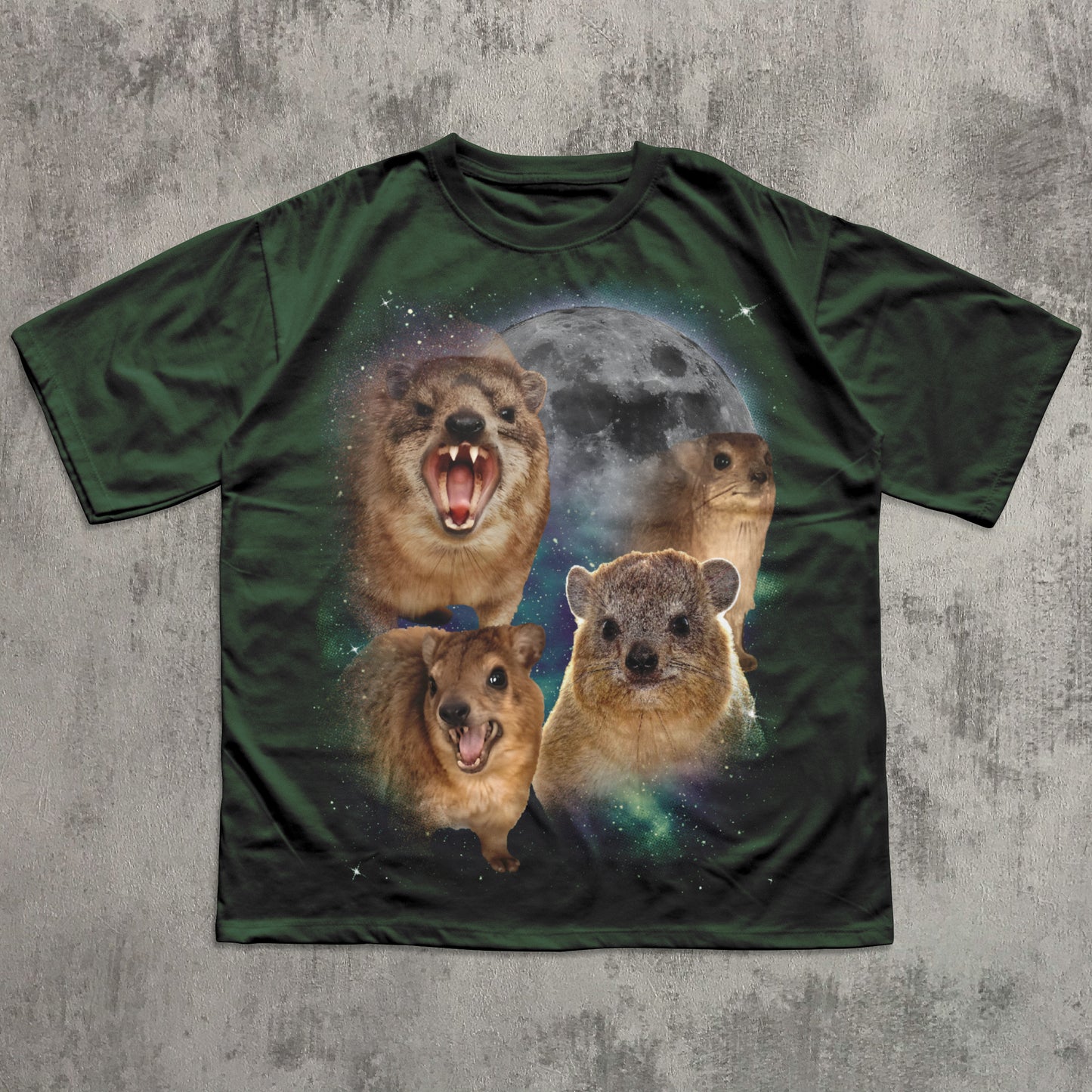 vintage graphic hyrax t-shirt