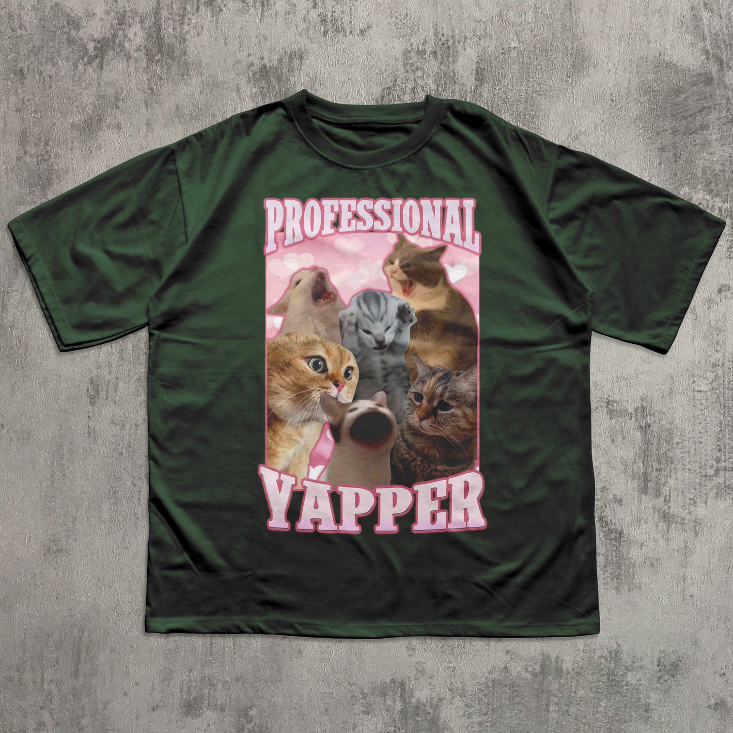 Professional Yapper Funny Cat Meme T-shirt