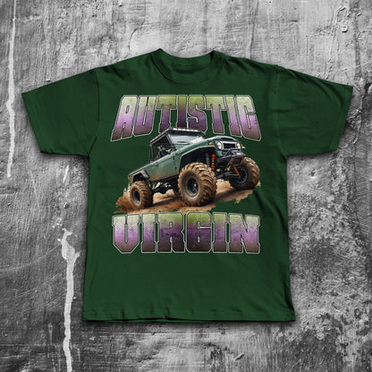 Autistic Virgin Funny Meme T-shirt, Brainrot Shirt