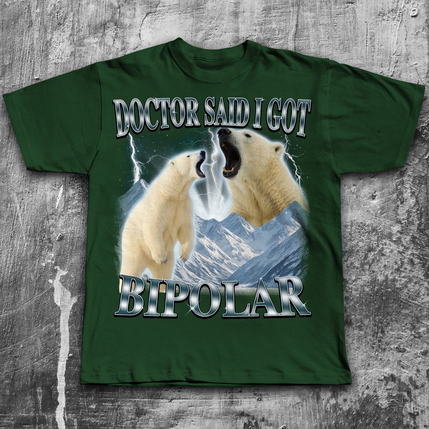 Doctor Said I Got Bipolar Shirt, Funny Polar Bear T-shirt, Meme Shirts, Bootleg Bears Tee