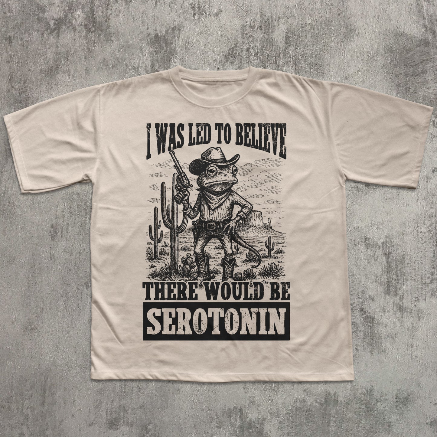 Funny Graphic Cowboy Tee