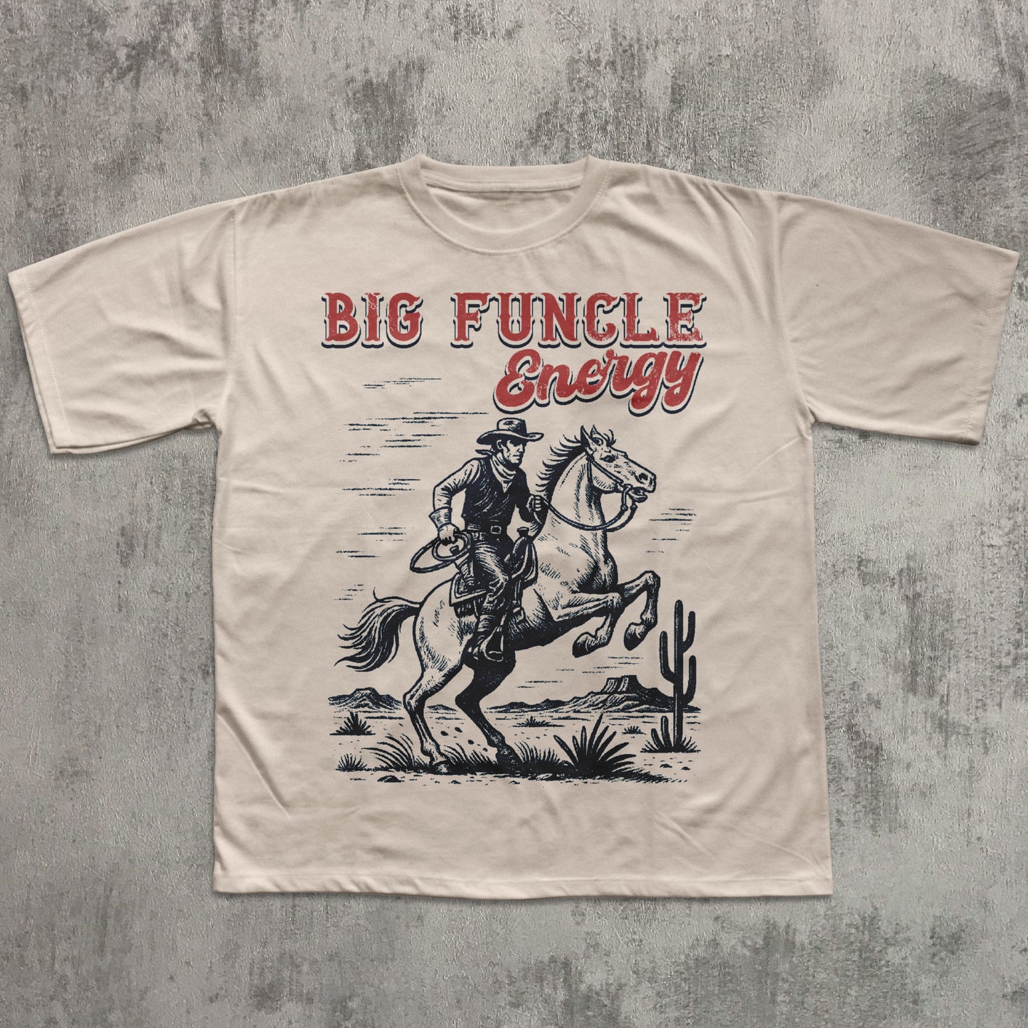 Funny Graphic Cowboy T-shirt, Wester Shirt