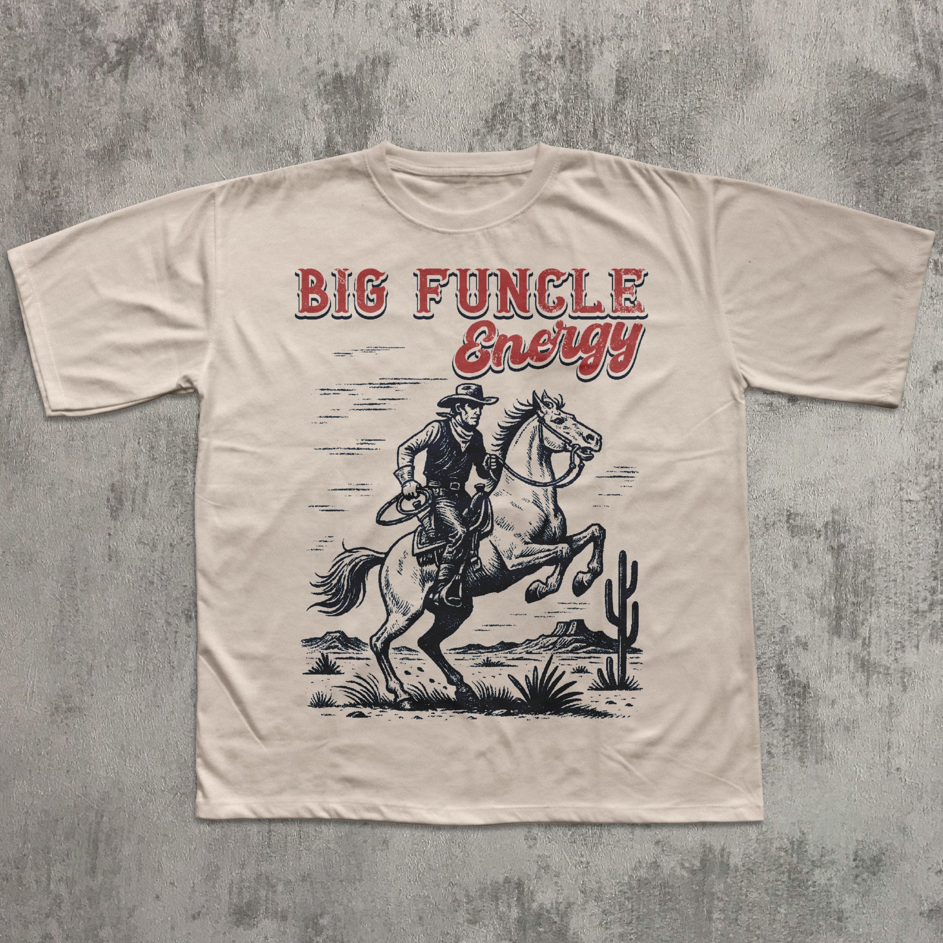 Funny Graphic Cowboy T-shirt, Wester Shirt
