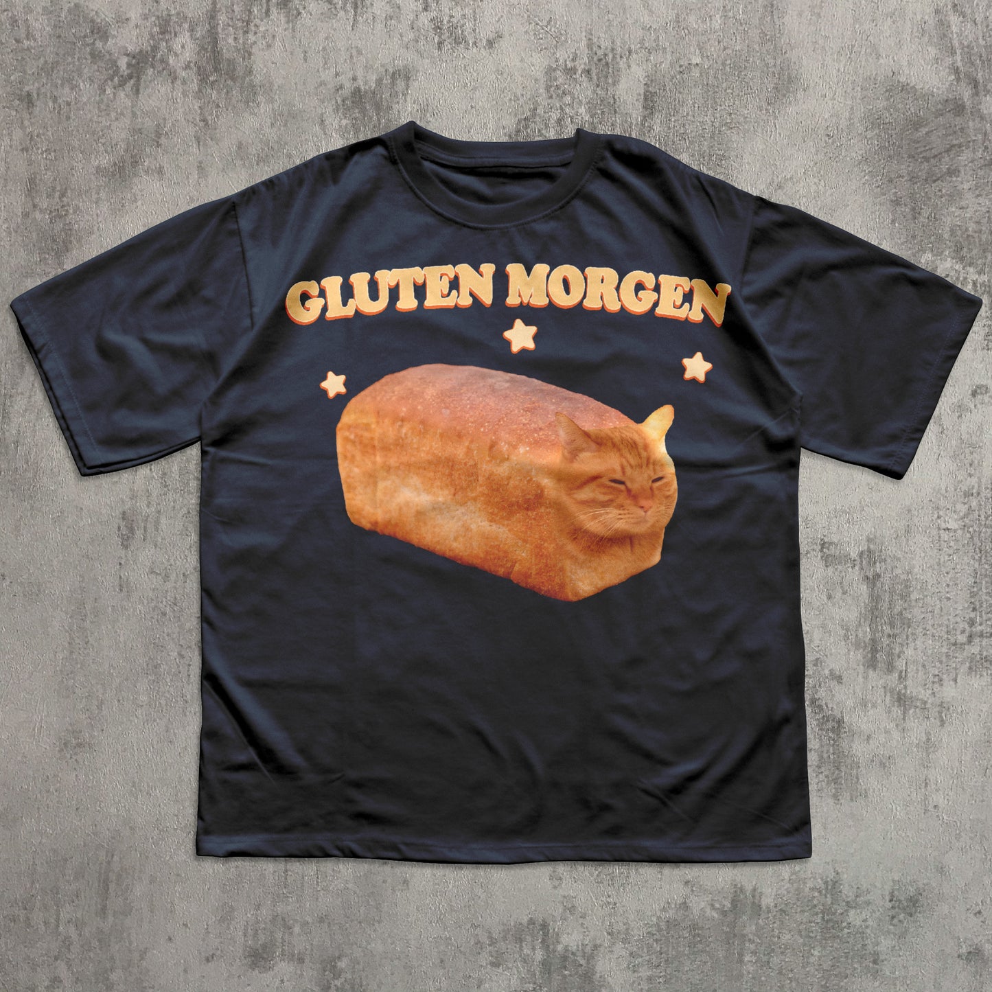 Gluten Morgen Funny Cat Meme T-shirt, Gift for Cat Lovers