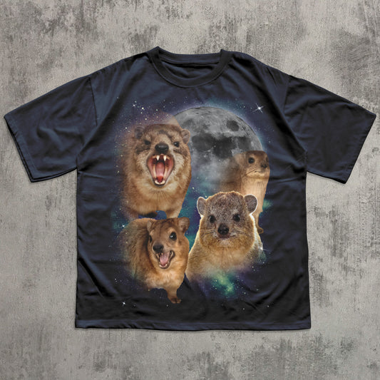 vintage graphic hyrax t-shirt