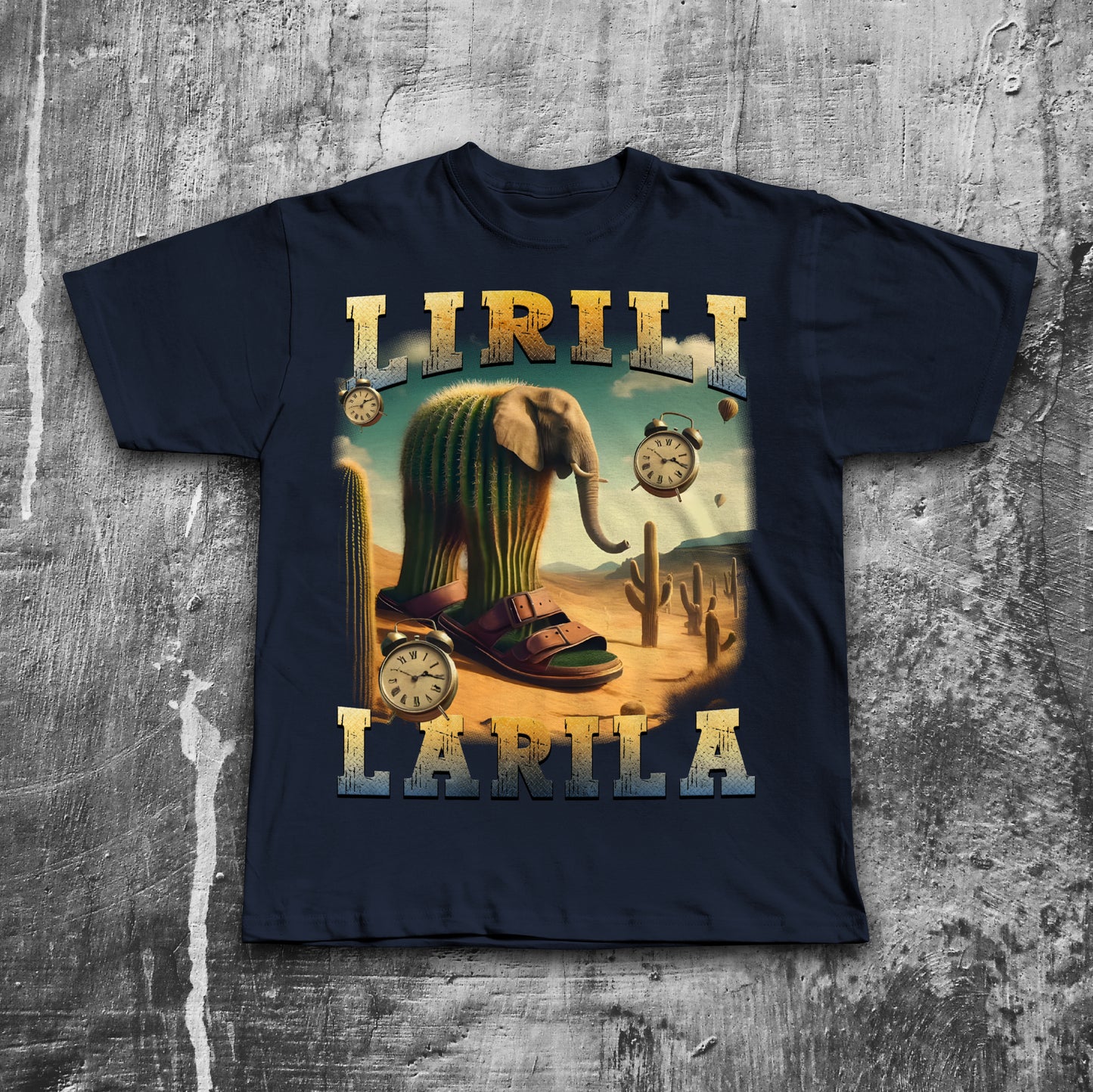 Lirili Larila Funny Italian Brainrot Meme T-shirt